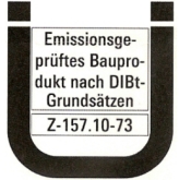 dibt emissionsgeprüftes Bauprodukt. Leinos Naturöle